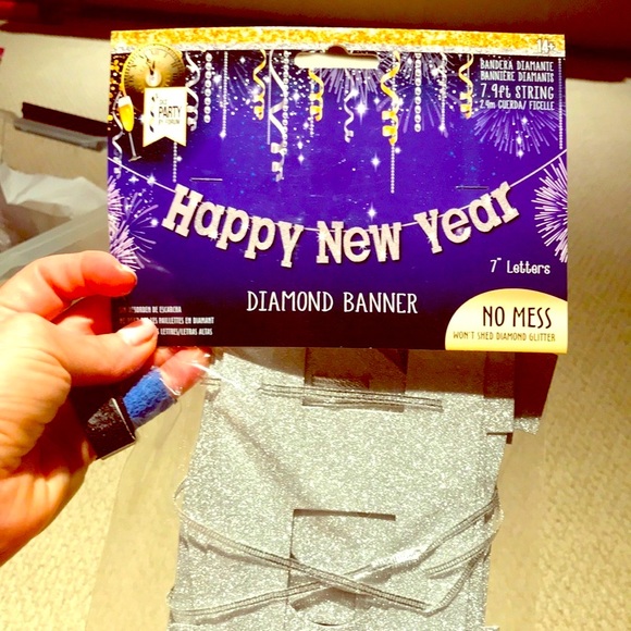 New 25pc New Years Eve decor  balloons streamers party decorations - Picture 2 of 7